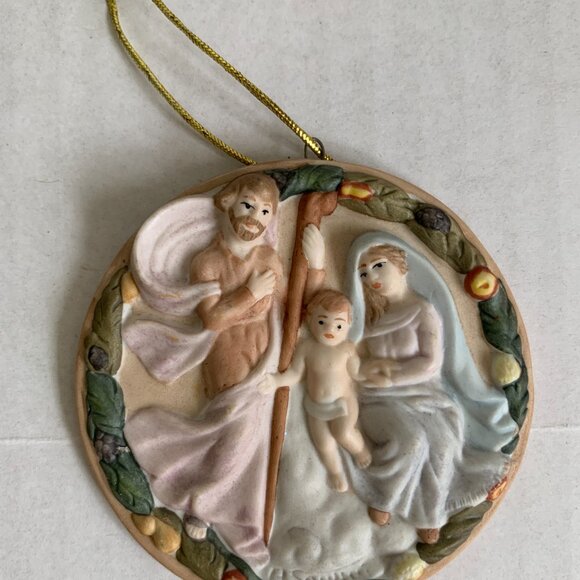 Lot of 38 Vintage Christmas Ornaments Santa Angel Cow Heart Star Bell Stocking - Picture 3 of 15